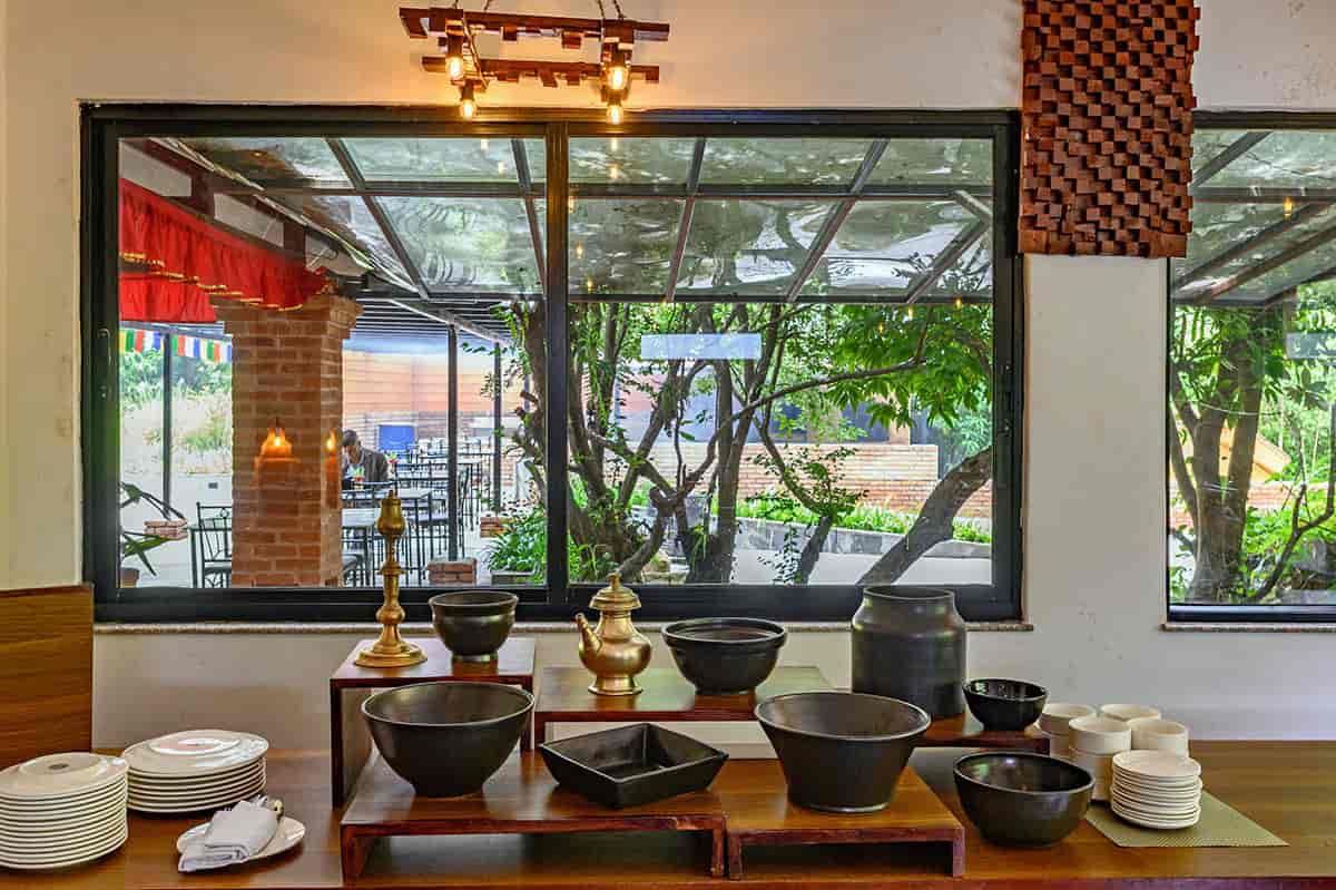 food about to serve in resort