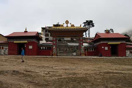 Tengboche Monastery on the Everest Base Camp trail