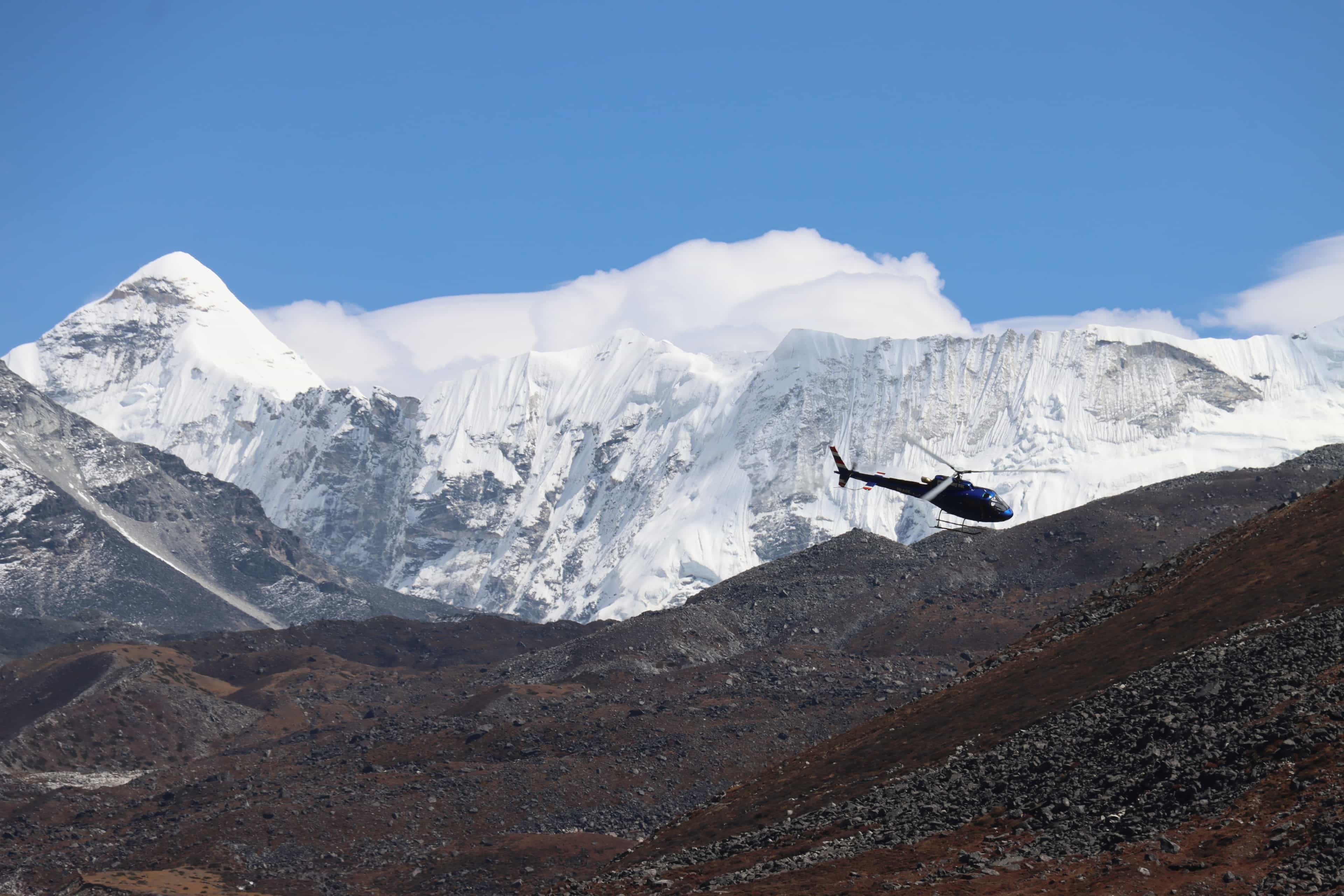 EVEREST BASE CAMP (EBC) WITH HELICOPTER RIDE