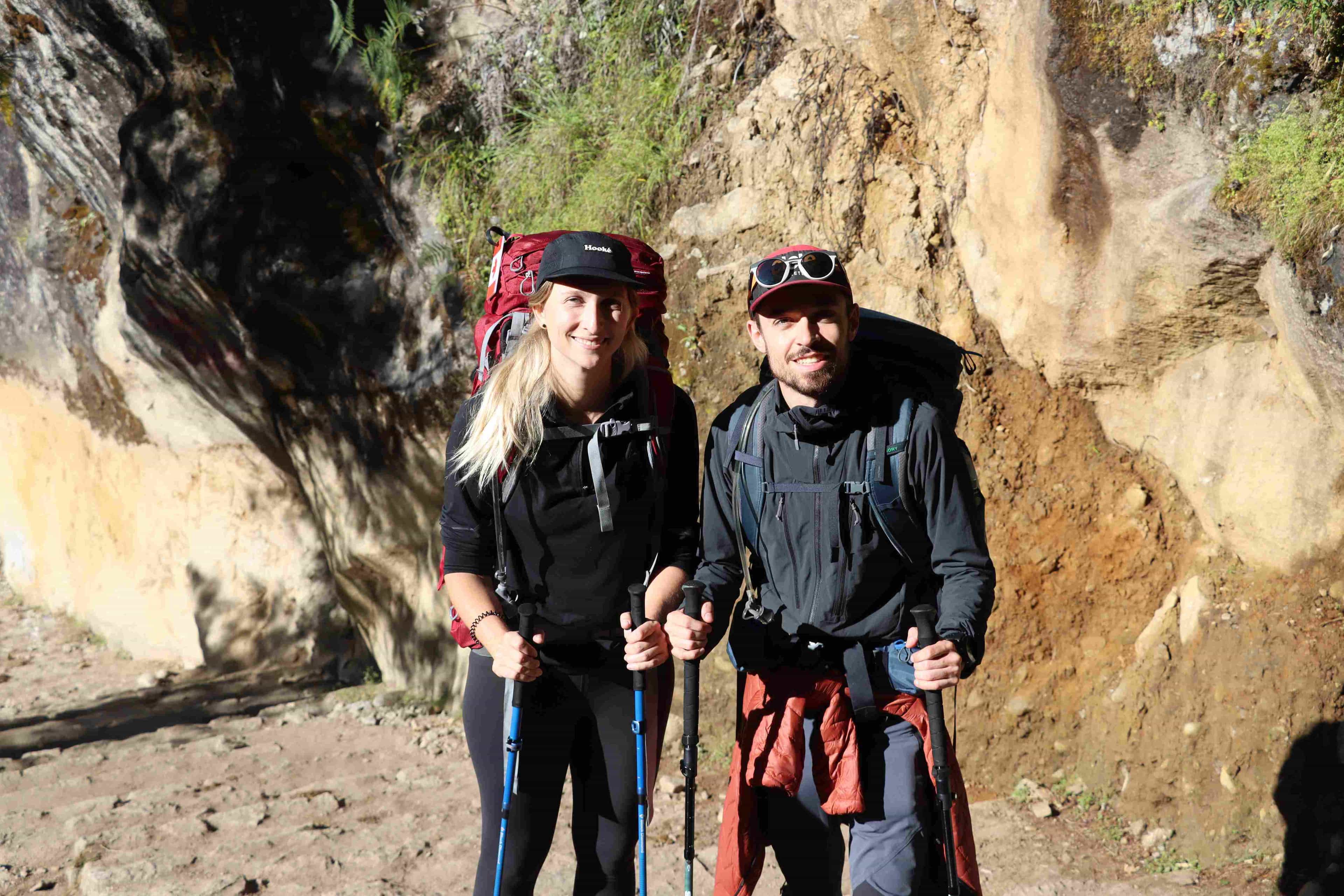 Trekkers with their gears