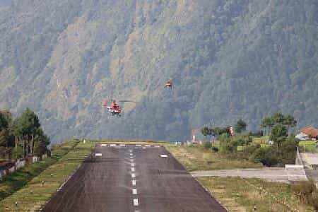 Tenzing Hillary Airport at Lukla, entry point to Mera Peak climbing expedition