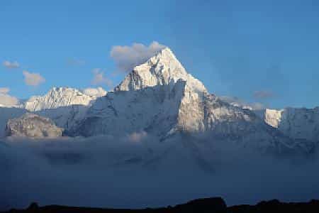 View of Ama Dablam from Dzongla