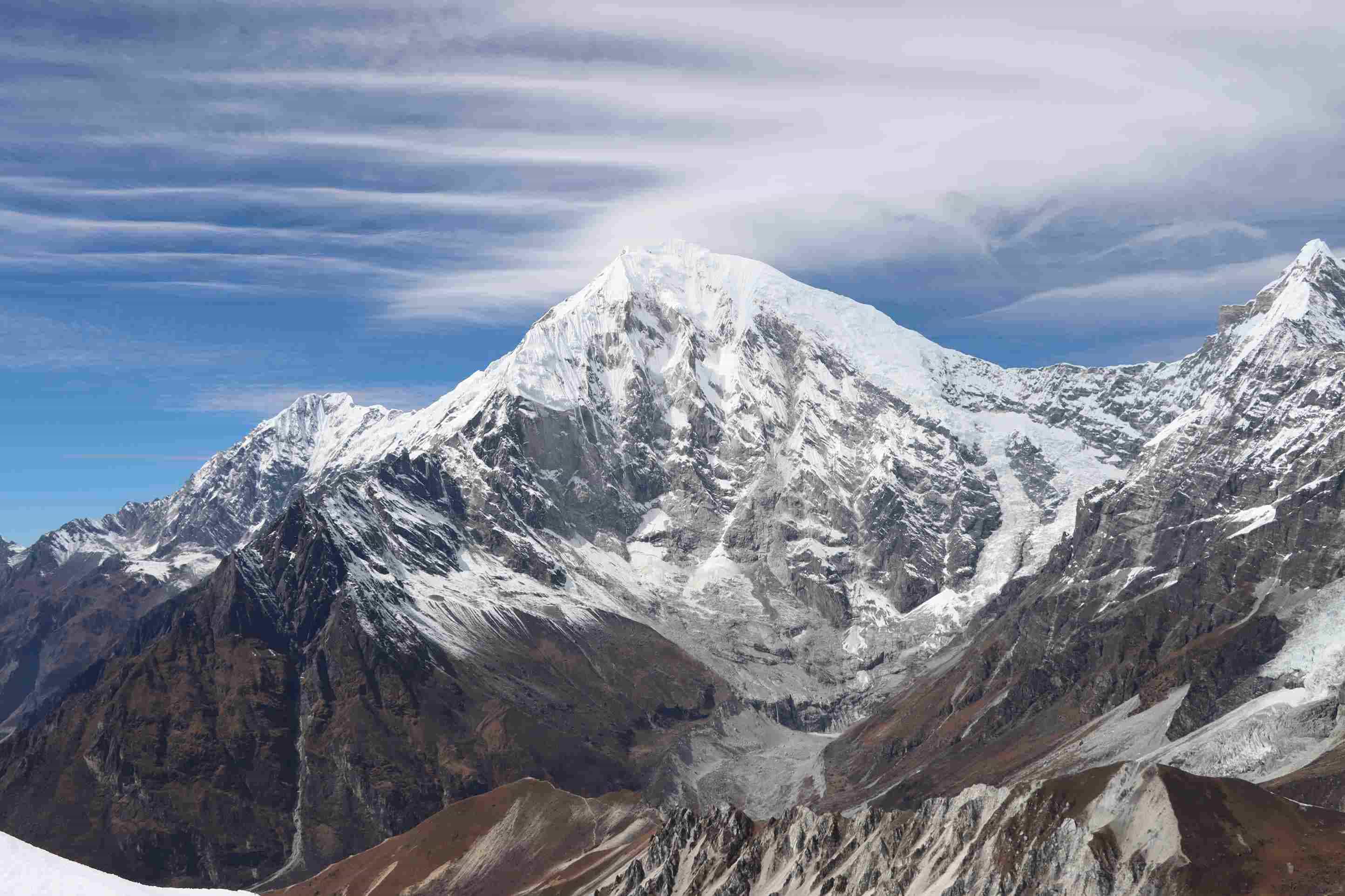 Mountains In Langtang trek